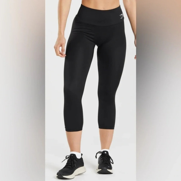 GYMSHARK Sz M Training 7/8  Leggings Workout Exercise Athletic Tights - Picture 1 of 9